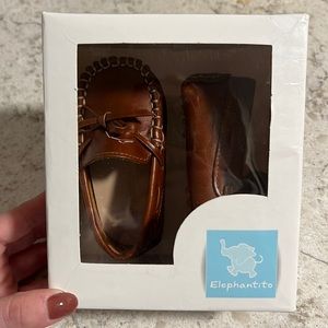 Boy's Driver Leather Loafers, Toddler/Kids Elephantito shoes